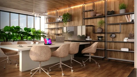 Ambiente corporativo do Aton Offices Ambiente corporativo do Aton Offices