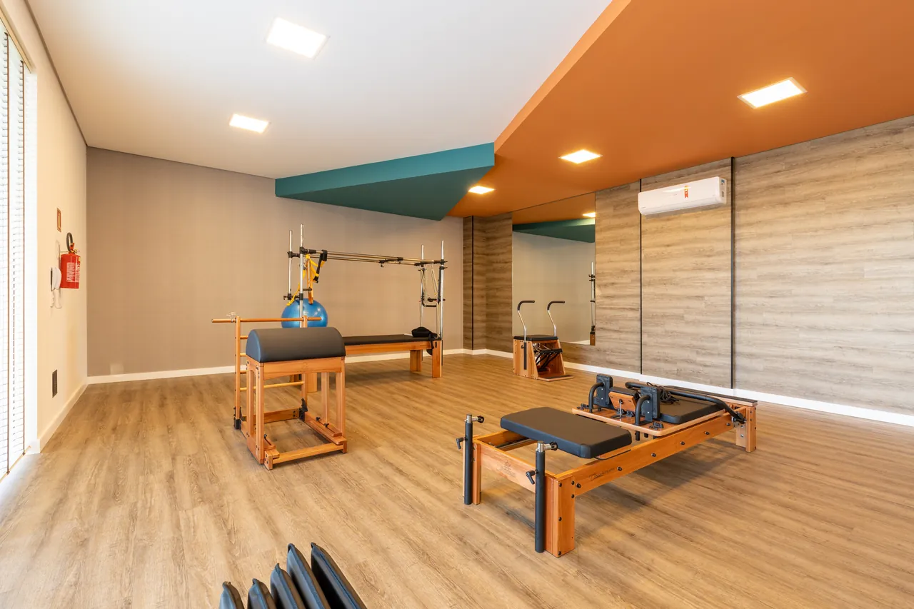 Espaço para pilates do Euro Garden