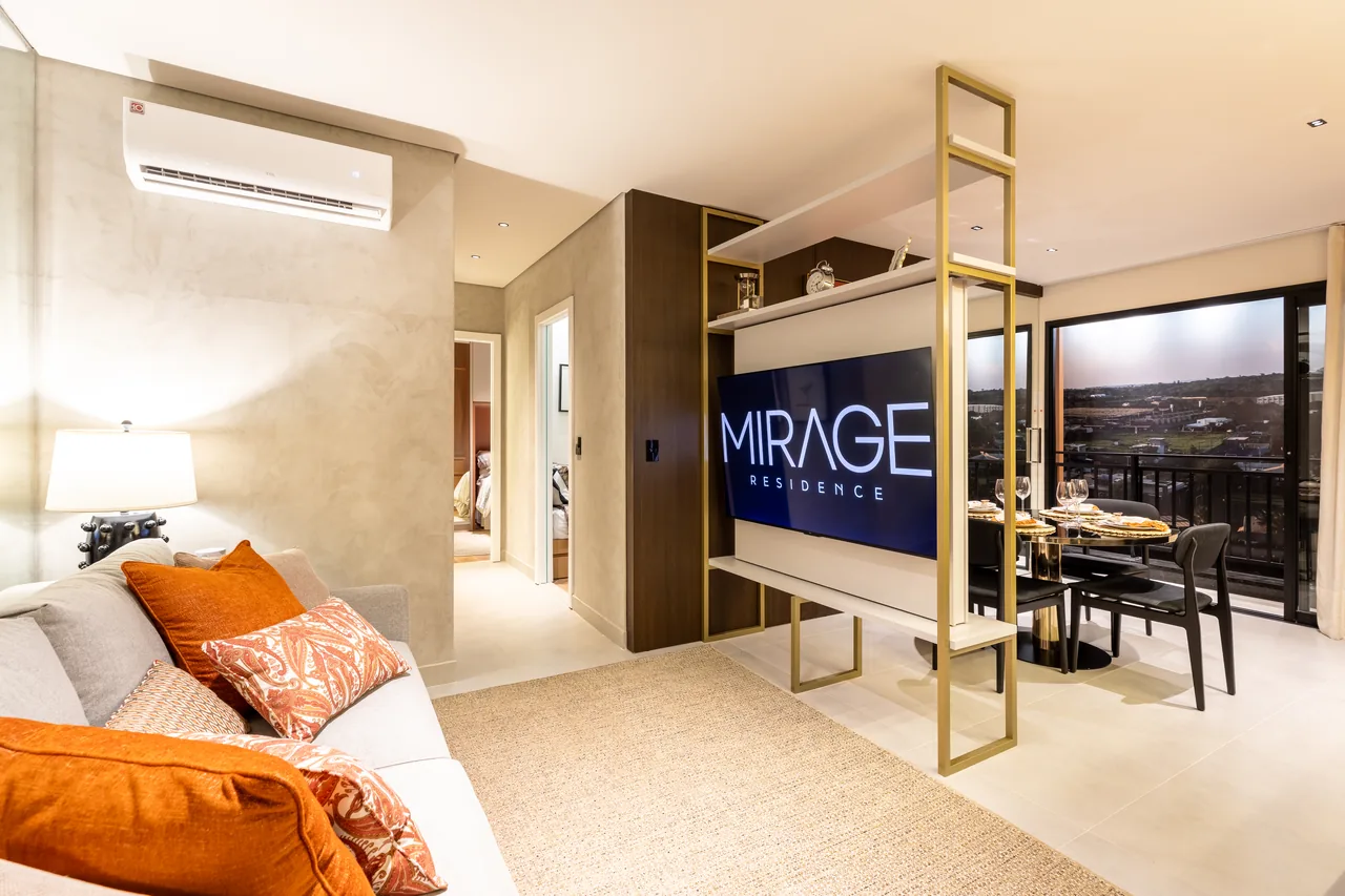 Apartamento decorado do Mirage