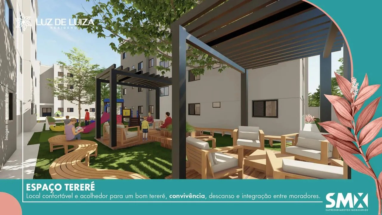 Espaço tereré do Luz de Luiza Residence