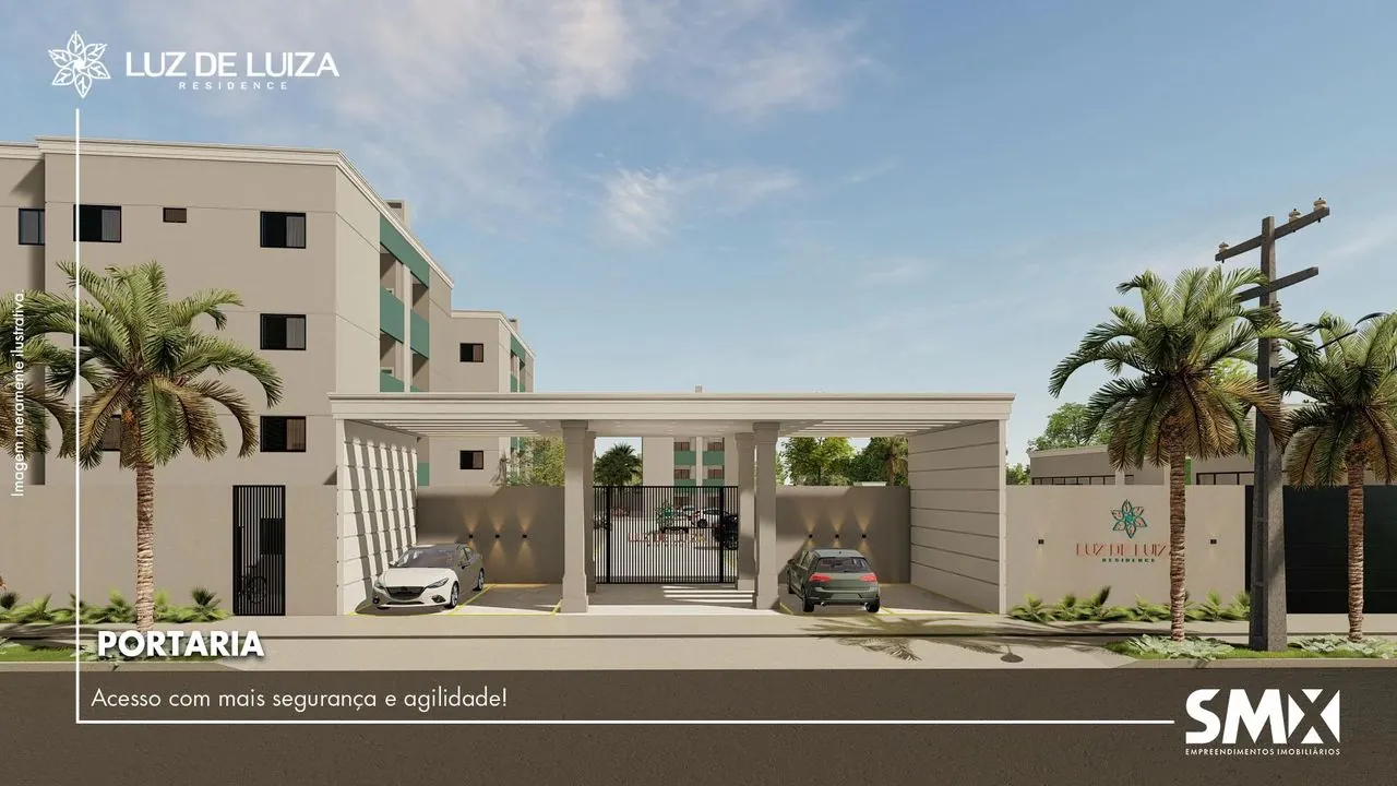 Portaria do Luz de Luiza Residence em Dourados MS