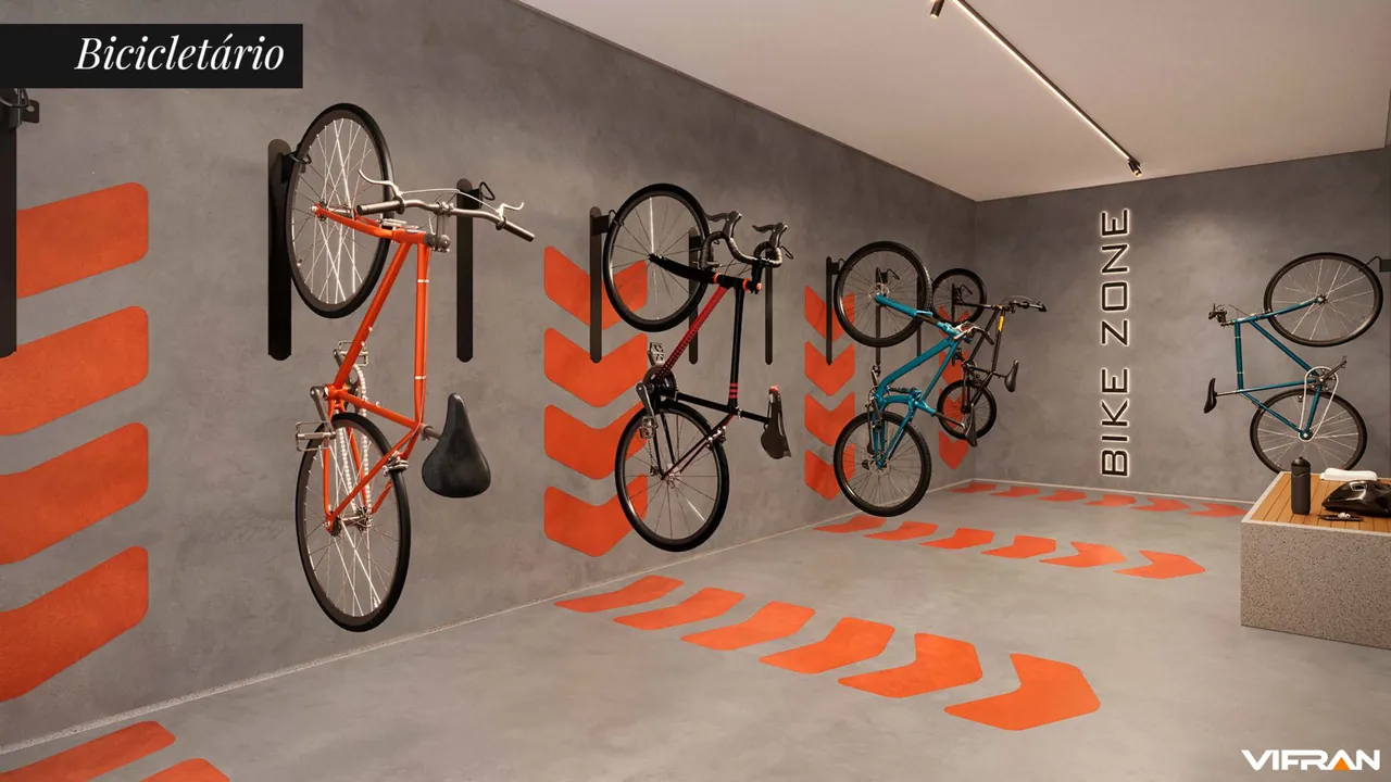 Bicicletário Bike Zone do Sinfonia