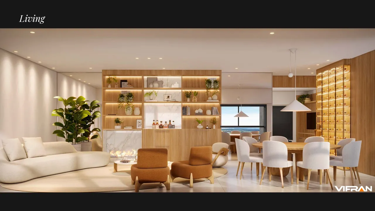 Living do Sinfonia Vifran Residencial