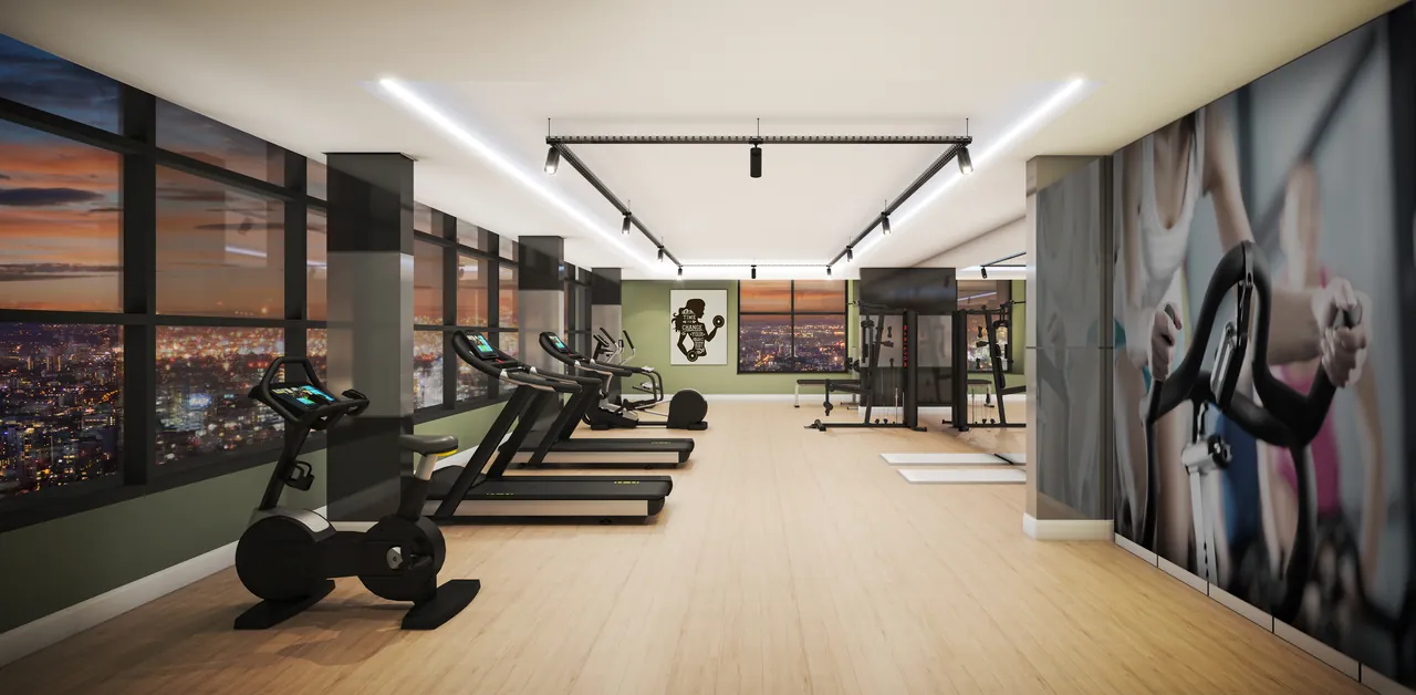 Academia do Sunset Residence